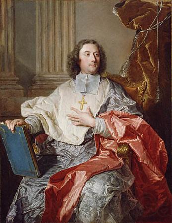 Hyacinthe Rigaud Portrait of Charles de Saint-Albin, Archbishop of Cambrai France oil painting art